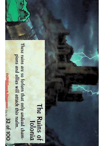 Spellfire CCG | The Ruins of Iolonia - Dungeons 32/100 | The Nerd Merchant