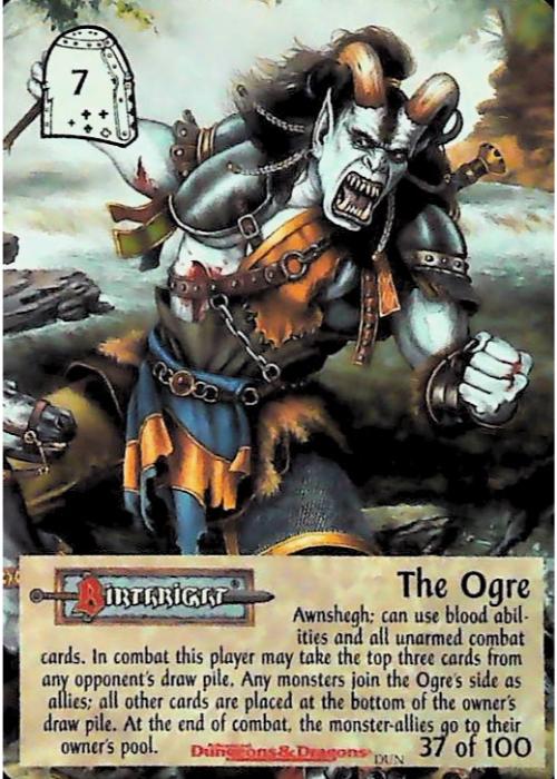 Spellfire CCG | The Ogre - Dungeons 37/100 | The Nerd Merchant