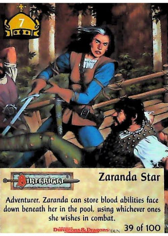 Spellfire CCG | Zaranda Star - Dungeons 39/100 | The Nerd Merchant