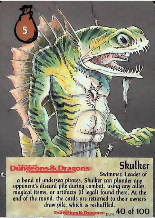 Spellfire CCG | Skulker - Dungeons 40/100 | The Nerd Merchant