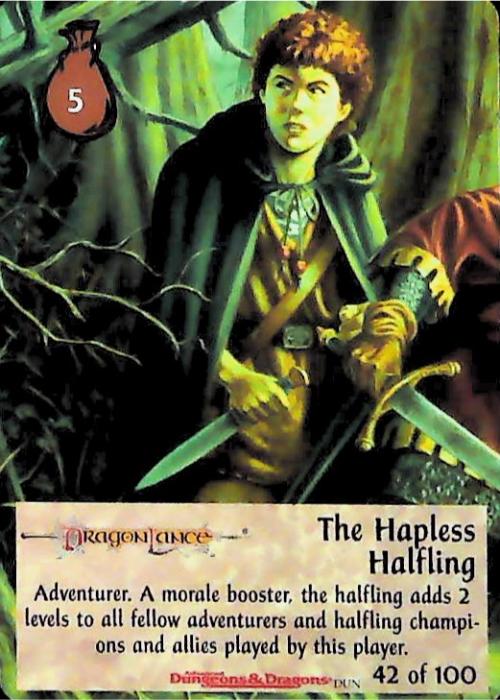 Spellfire CCG | The Hapless Halfling - Dungeons 42/100 | The Nerd Merchant