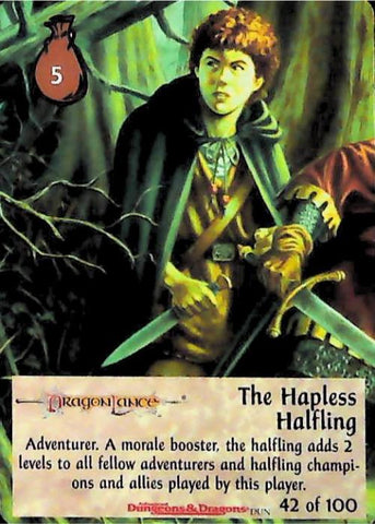 Spellfire CCG | The Hapless Halfling - Dungeons 42/100 | The Nerd Merchant
