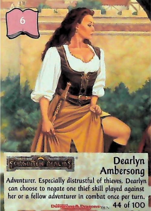 Spellfire CCG | Dearlyn Ambersong - Dungeons 44/100 | The Nerd Merchant