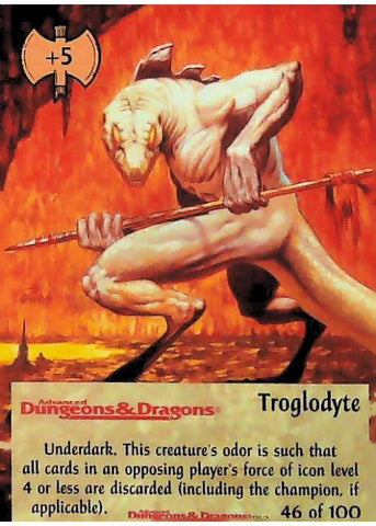 Spellfire CCG | Troglodyte - Dungeons 46/100 | The Nerd Merchant