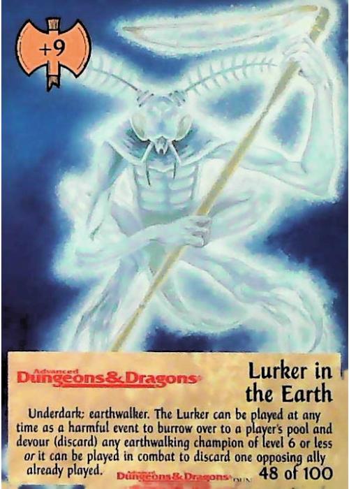 Spellfire CCG | Lurker in the Earth - Dungeons 48/100 | The Nerd Merchant