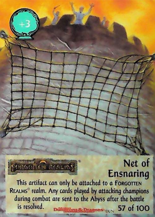 Spellfire CCG | Net of Ensnaring - Dungeons 57/100 | The Nerd Merchant