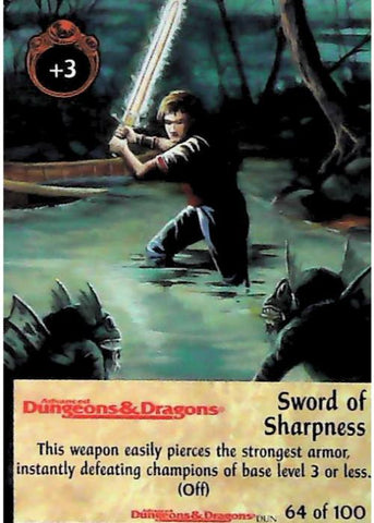 Spellfire CCG | Sword of Sharpness - Dungeons 64/100 | The Nerd Merchant