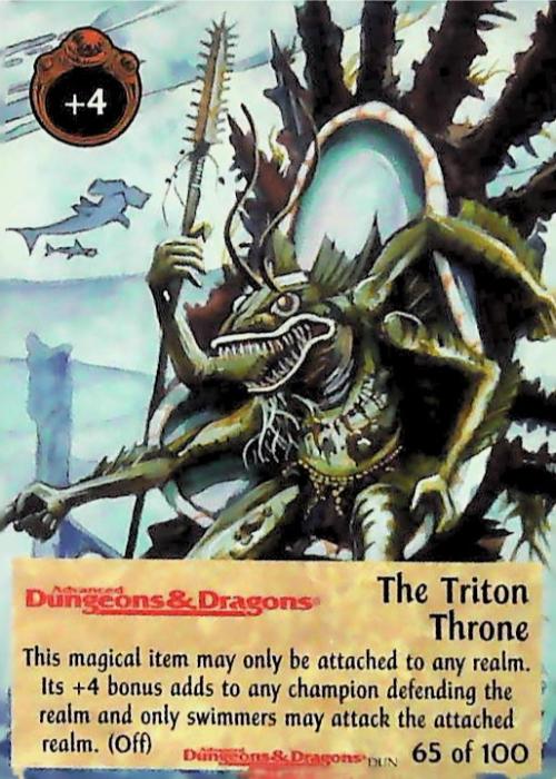 Spellfire CCG | The Triton Throne - Dungeons 65/100 | The Nerd Merchant