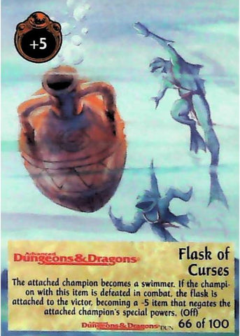 Spellfire CCG | Flask of Curses - Dungeons 66/100 | The Nerd Merchant