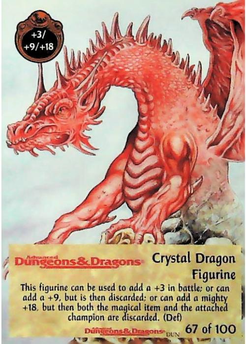 Spellfire CCG | Crystal Dragon Figurine - Dungeons 67/100 | The Nerd Merchant