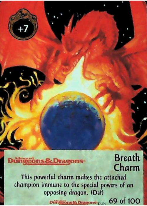 Spellfire CCG | Breath Charm - Dungeons 69/100 | The Nerd Merchant