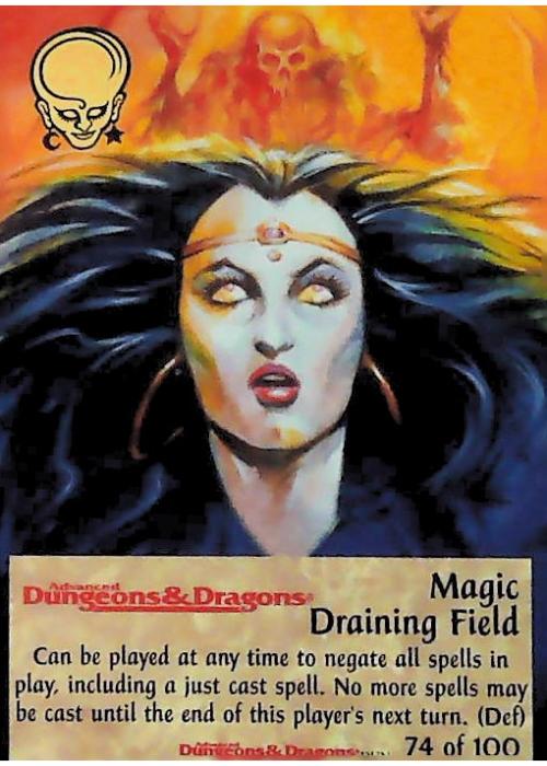 Spellfire CCG | Magic Draining Field - Dungeons 74/100 | The Nerd Merchant