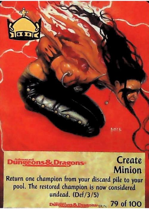Spellfire CCG | Create Minion - Dungeons 79/100 | The Nerd Merchant