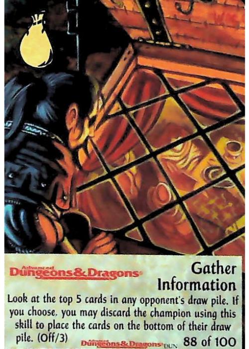 Spellfire CCG | Gather Information - Dungeons 88/100 | The Nerd Merchant
