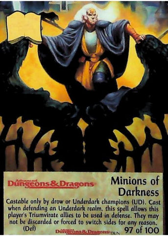 Spellfire CCG | Minions of Darkness - Dungeons 97/100 | The Nerd Merchant