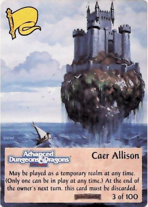 Spellfire CCG | Caer Allison - Forgotten  Realms 3/100 | The Nerd Merchant