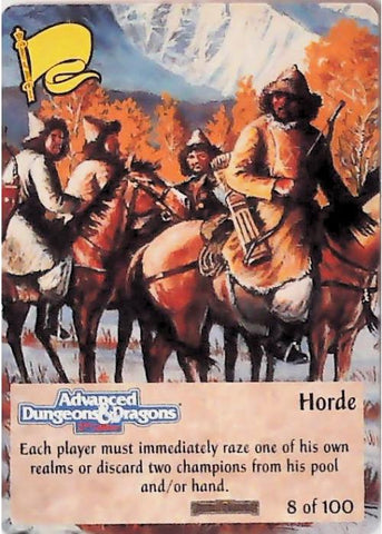 Spellfire CCG | Horde - Forgotten  Realms 8/100 | The Nerd Merchant