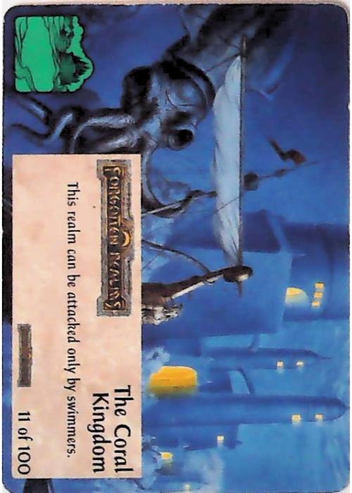 Spellfire CCG | The Coral Kingdom - Forgotten  Realms 11/100 | The Nerd Merchant