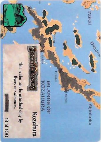 Spellfire CCG | Kozakura - Forgotten  Realms 13/100 | The Nerd Merchant