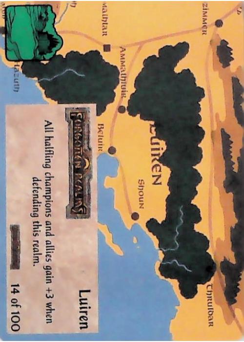 Spellfire CCG | Luiren - Forgotten  Realms 14/100 | The Nerd Merchant