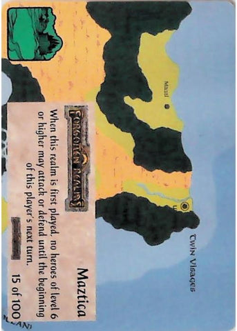 Spellfire CCG | Maztica - Forgotten  Realms 15/100 | The Nerd Merchant