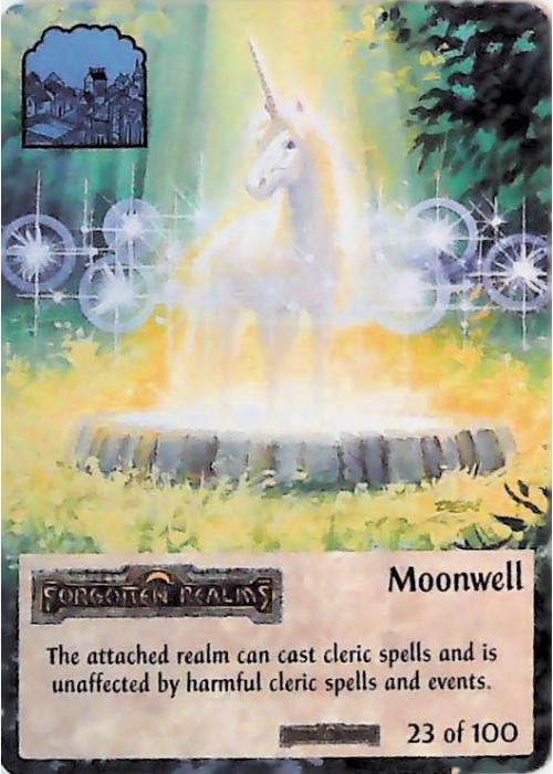 Spellfire CCG | Moonwell - Forgotten  Realms 23/100 | The Nerd Merchant