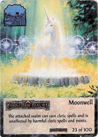 Spellfire CCG | Moonwell - Forgotten  Realms 23/100 | The Nerd Merchant