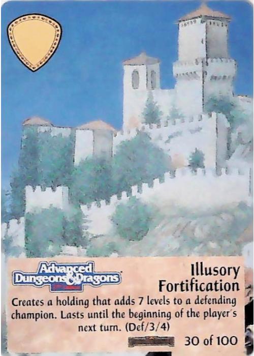 Spellfire CCG | Illusory Fortification - Forgotten  Realms 30/100 | The Nerd Merchant