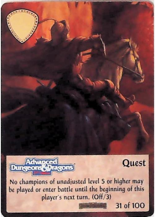 Spellfire CCG | Quest - Forgotten  Realms 31/100 | The Nerd Merchant