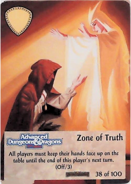 Spellfire CCG | Zone of Truth - Forgotten  Realms 38/100 | The Nerd Merchant