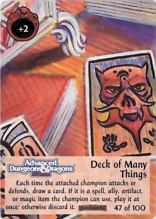 Spellfire CCG | Deck of Many Things - Forgotten  Realms 47/100 | The Nerd Merchant