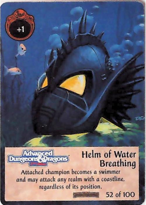 Spellfire CCG | Helm of Water Breathing - Forgotten  Realms 52/100 | The Nerd Merchant