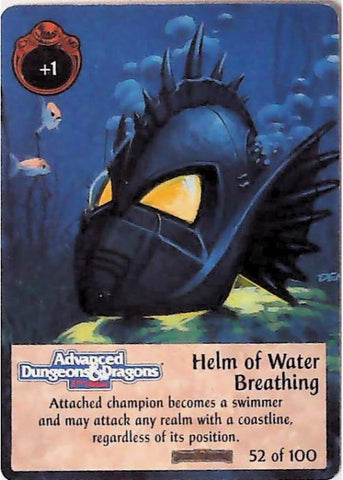 Spellfire CCG | Helm of Water Breathing - Forgotten  Realms 52/100 | The Nerd Merchant