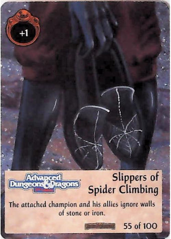 Spellfire CCG | Slippers of Spider Climbing - Forgotten  Realms 55/100 | The Nerd Merchant