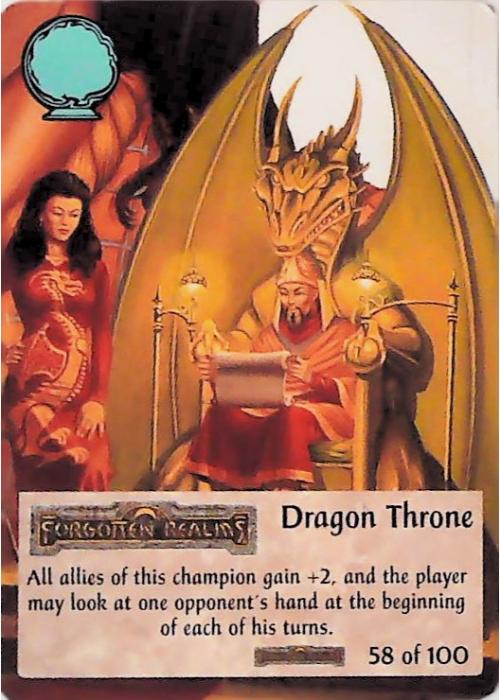 Spellfire CCG | Dragon Throne - Forgotten  Realms 58/100 | The Nerd Merchant