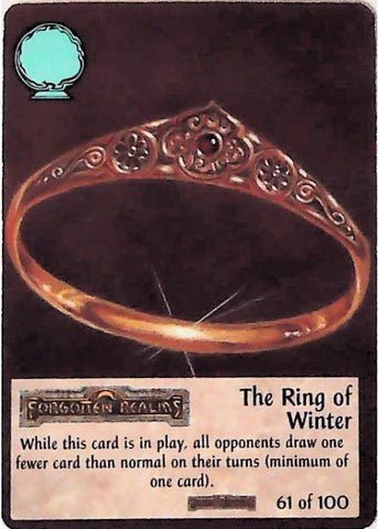 Spellfire CCG | The Ring of Winter - Forgotten  Realms 61/100 | The Nerd Merchant