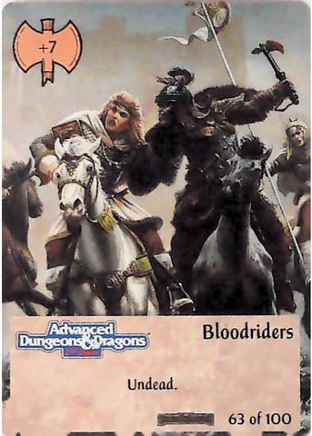 Spellfire CCG | Bloodriders - Forgotten  Realms 63/100 | The Nerd Merchant