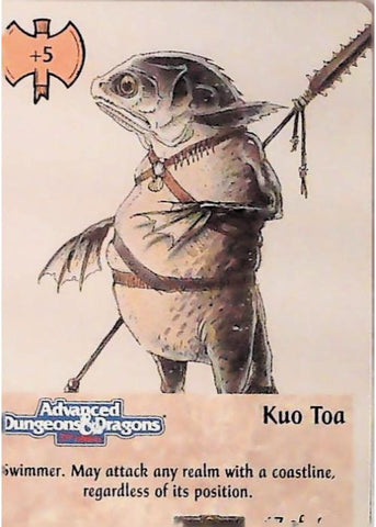Spellfire CCG | Kuo Toa - Forgotten  Realms 67/100 | The Nerd Merchant