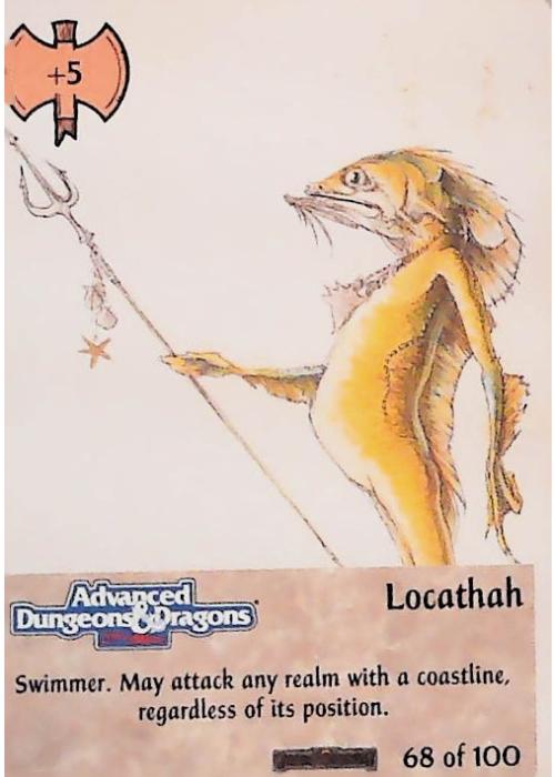 Spellfire CCG | Locathah - Forgotten  Realms 68/100 | The Nerd Merchant