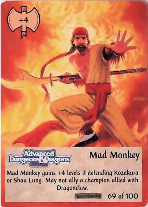Spellfire CCG | Mad Monkey - Forgotten  Realms 69/100 | The Nerd Merchant