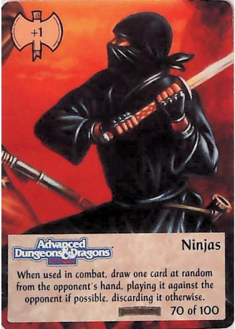 Spellfire CCG | Ninjas - Forgotten  Realms 70/100 | The Nerd Merchant