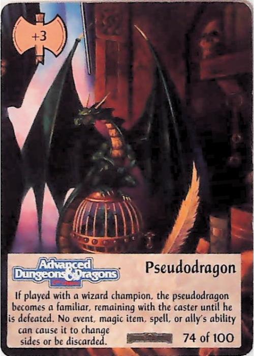 Spellfire CCG | Pseudodragon - Forgotten  Realms 74/100 | The Nerd Merchant