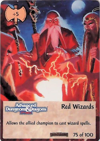 Spellfire CCG | Red Wizards - Forgotten  Realms 75/100 | The Nerd Merchant