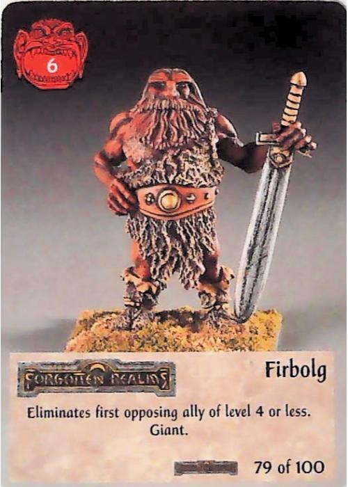 Spellfire CCG | Firbolg - Forgotten  Realms 79/100 | The Nerd Merchant