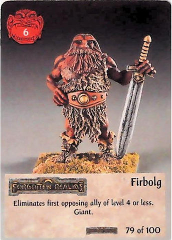 Spellfire CCG | Firbolg - Forgotten  Realms 79/100 | The Nerd Merchant