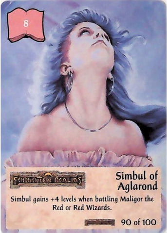 Spellfire CCG | Simbul of Aglarond - Forgotten  Realms 90/100 | The Nerd Merchant