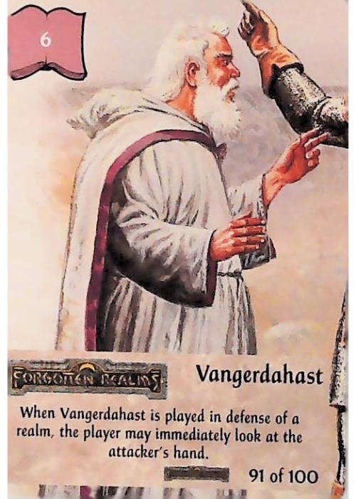 Spellfire CCG | Vangerdahast - Forgotten  Realms 91/100 | The Nerd Merchant