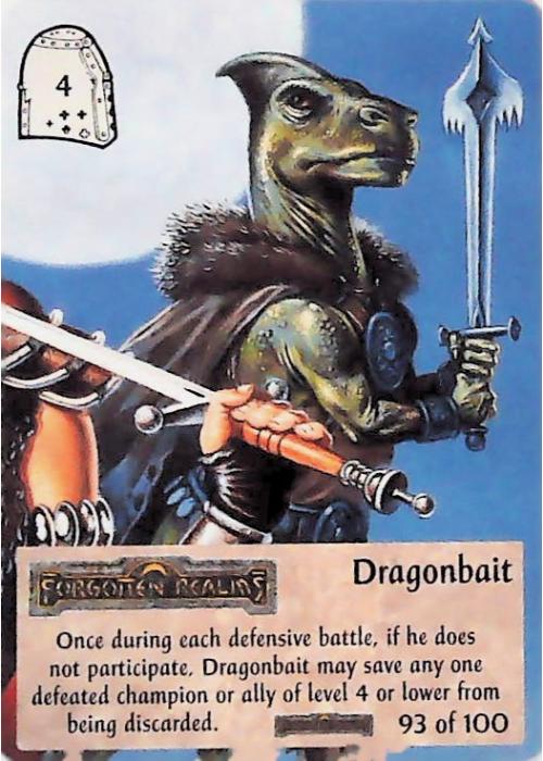 Spellfire CCG | Dragonbait - Forgotten  Realms 93/100 | The Nerd Merchant