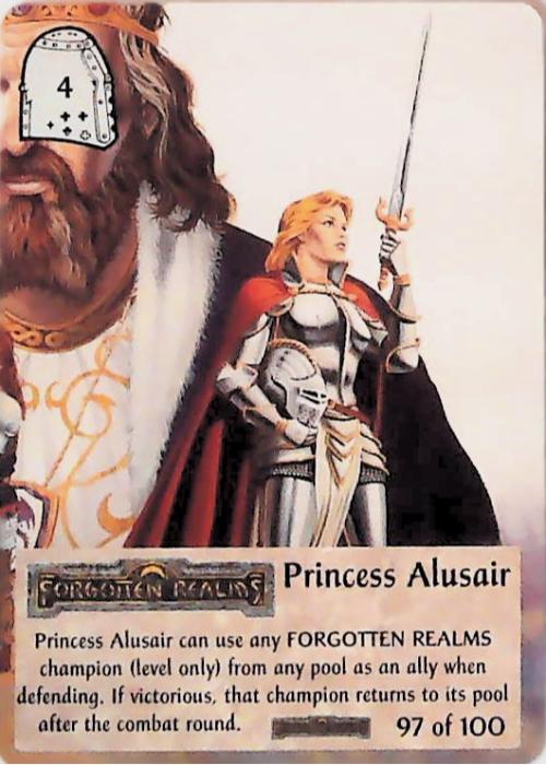 Spellfire CCG | Princess Alusair - Forgotten  Realms 97/100 | The Nerd Merchant