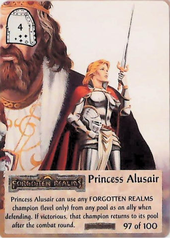 Spellfire CCG | Princess Alusair - Forgotten  Realms 97/100 | The Nerd Merchant